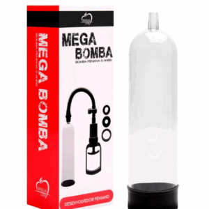 Bomba Peniana Manual Com 3 Aneis Sensual Love