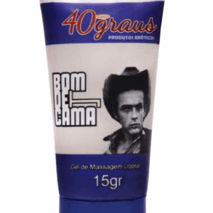 Retardante Masculino Bom De Cama 15G 40Graus